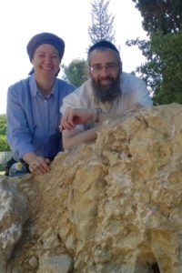 Rabbi Eliyahu and Shoshanah in the Park