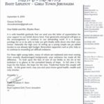 Letter of Thanks from Bayit Le'Pletot - Girls Town Jerusalem - to Chessed Ve'Emet