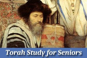 Torah Study for Seniors Online