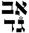 Letters of the Aleph Beit