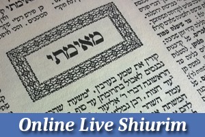 Online Live Shiurim