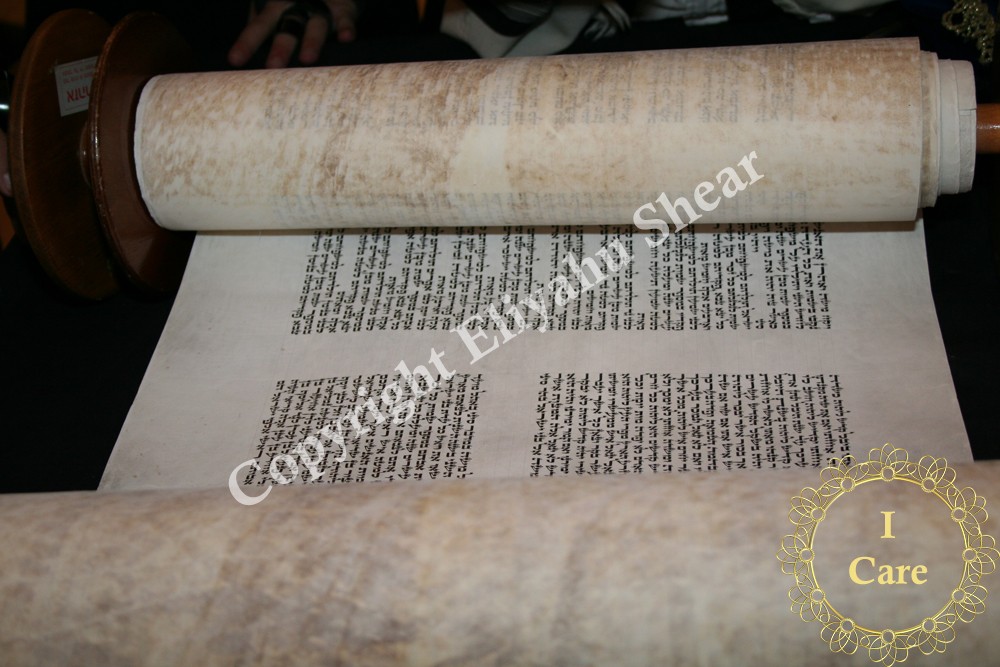 Open Torah Scroll