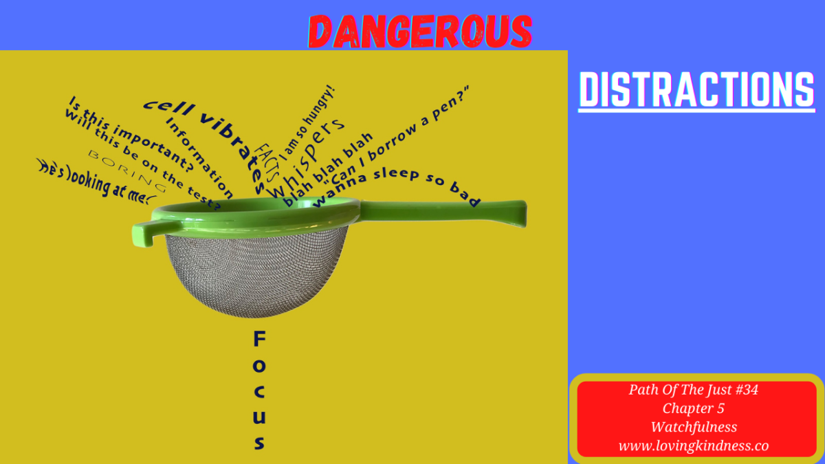 Mesillat Yesharim – Path of the Just #34 – Chapter 5 – Watchfulness [Dangerous Distractions]