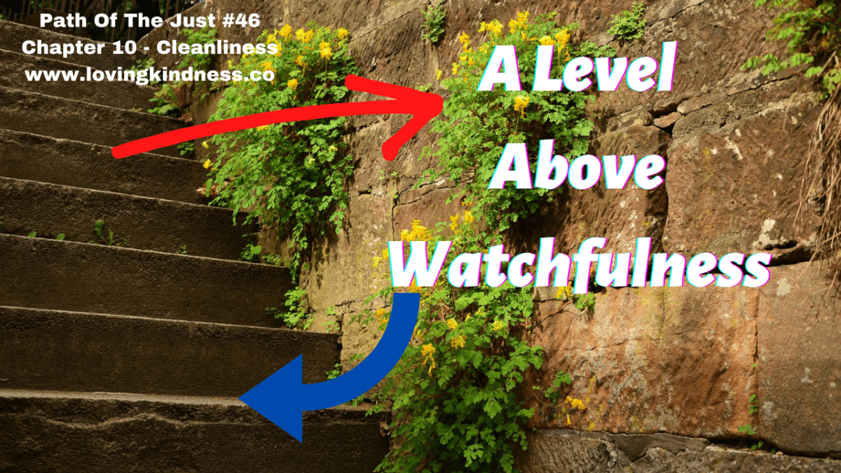 A Level Above Watchfulness - Lessons in Path of the Just