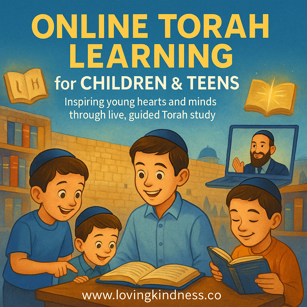Online Torah Learning for Children and Teens