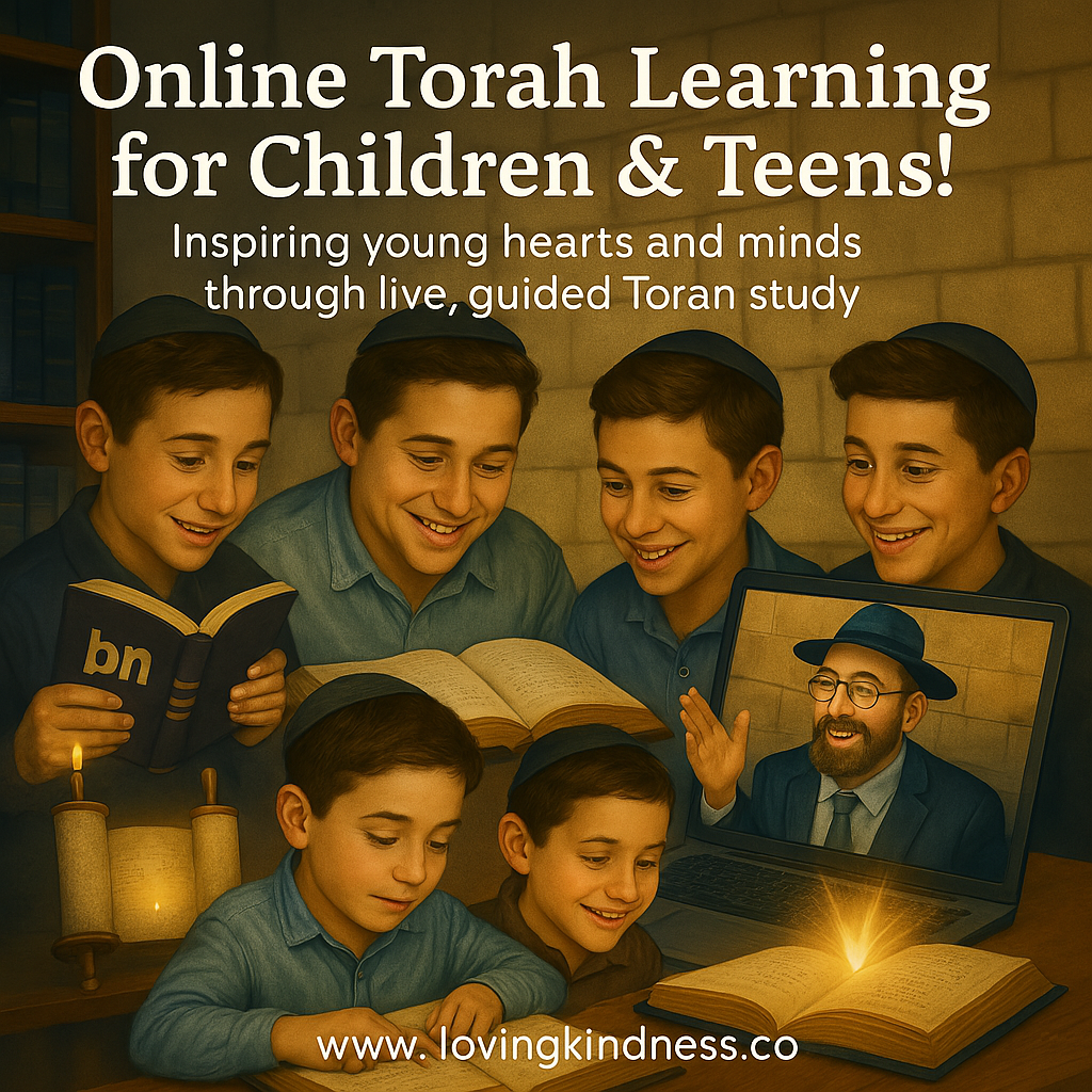 Online Torah Learning for Children and Teens