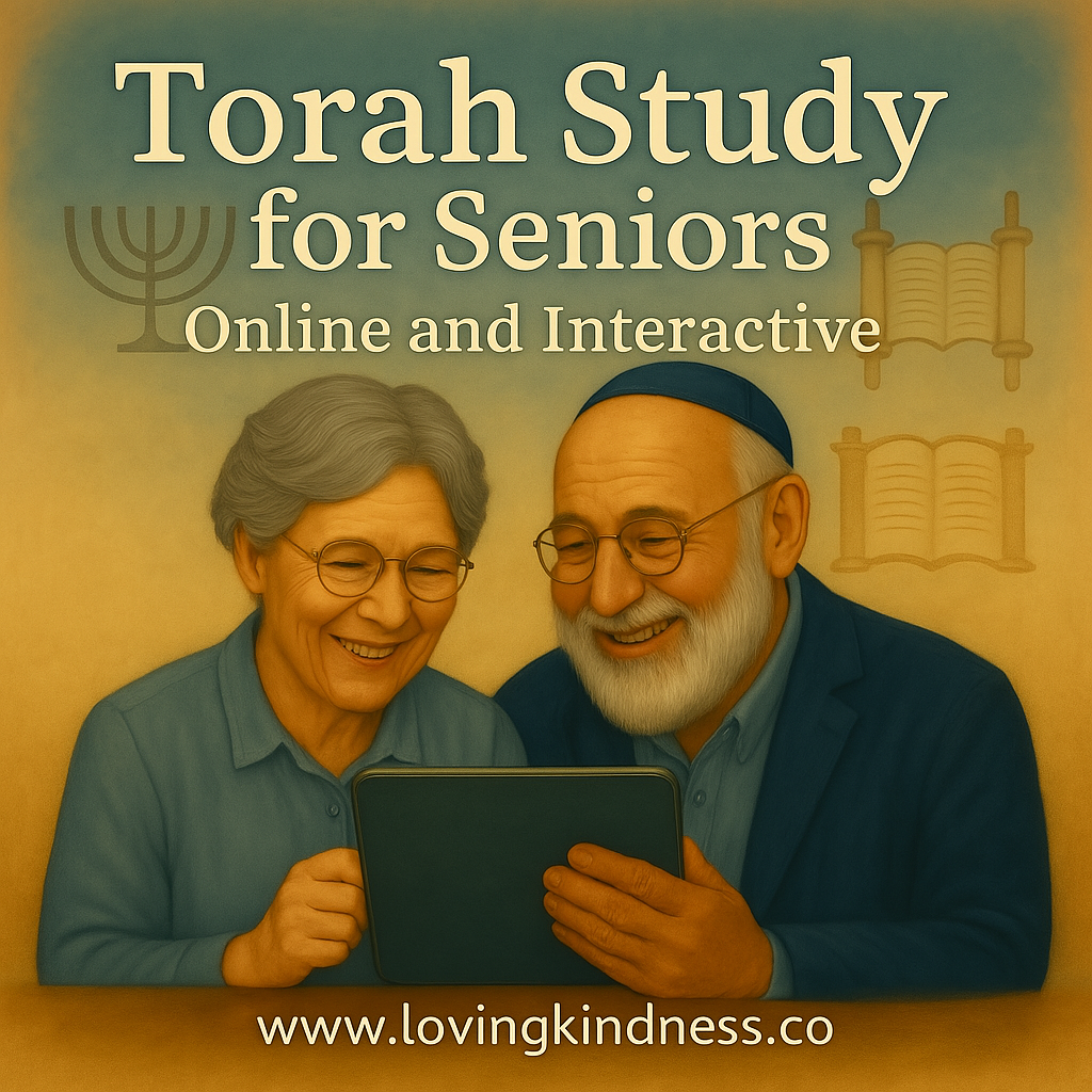 Torah Study for Seniors Online and Interactive