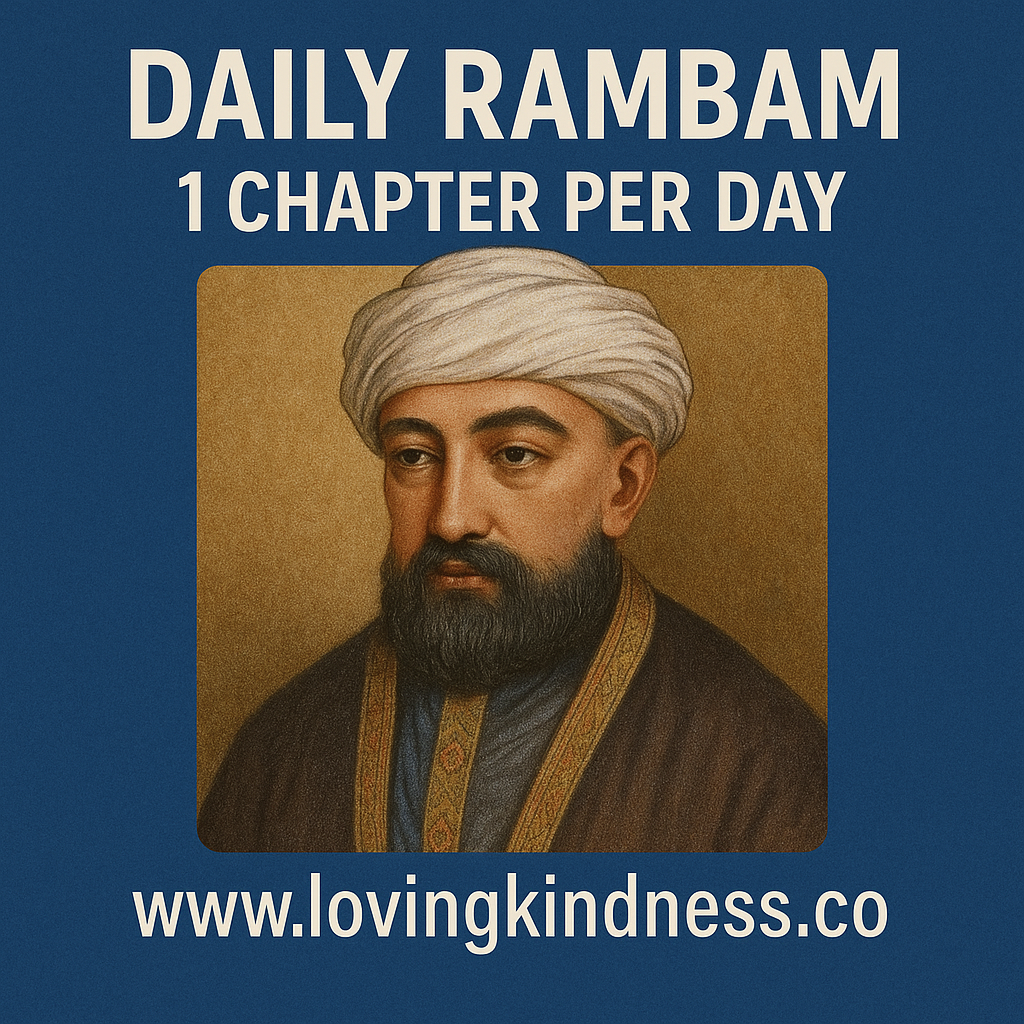 Daily Rambam Study 1 Chapter Per Day