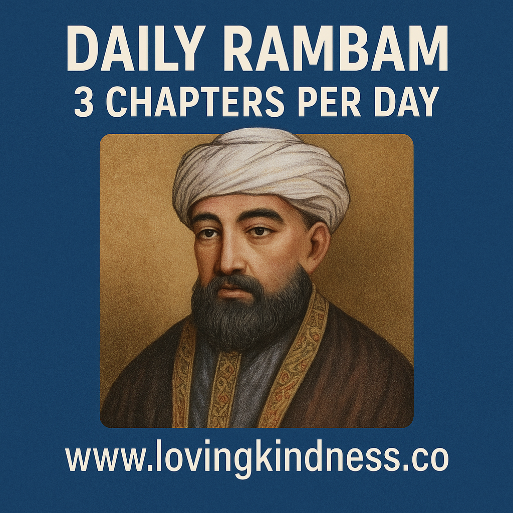 Daily Rambam Study 3 Chapters