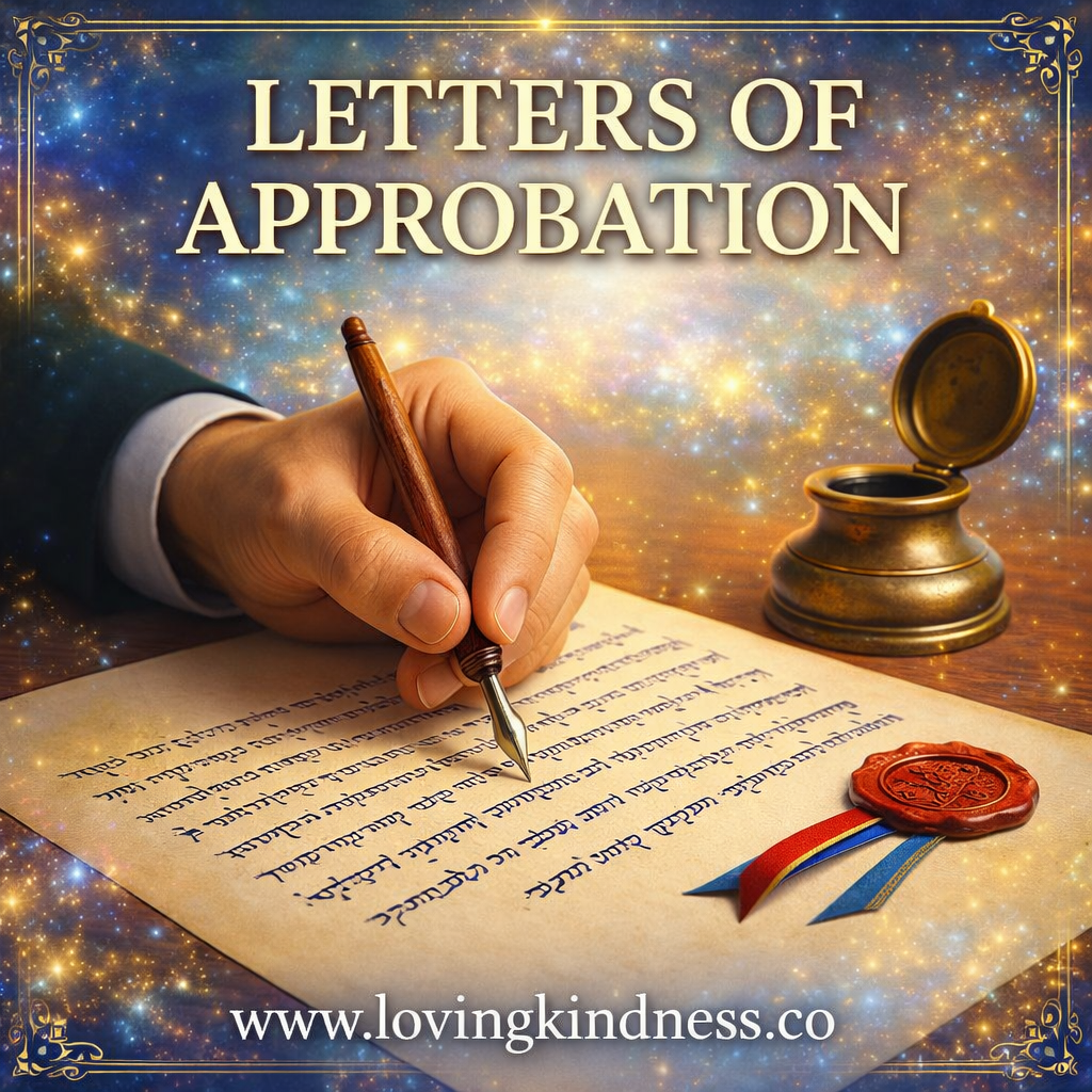 Letters of Approbation to Rav Eliyahu