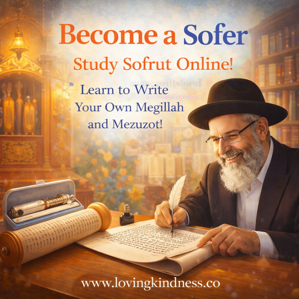 Become a Sofer -- Study Sofrut Online!
