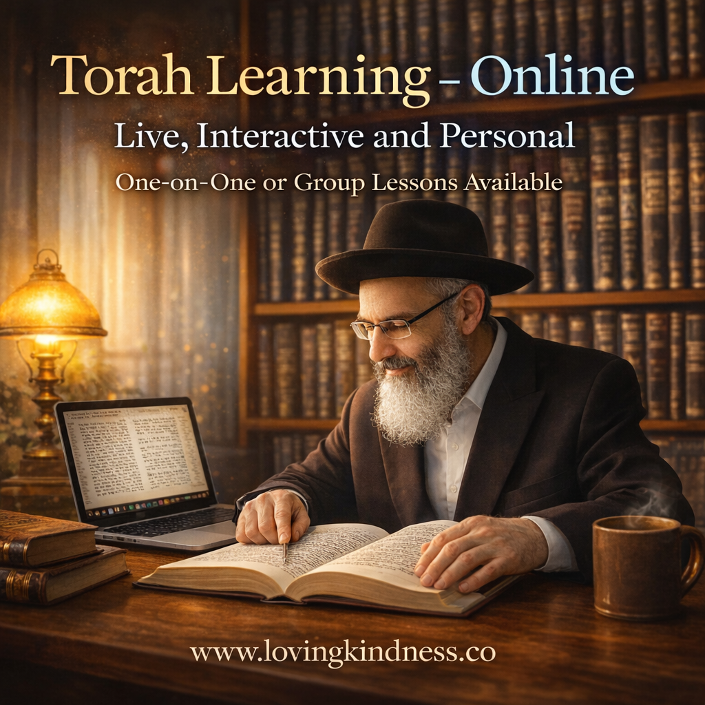 Torah Lessons Online -- Live, Interactive and Personal