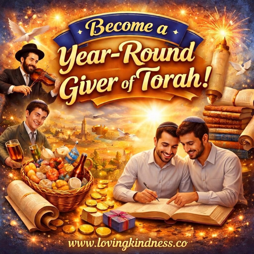 Become a Partner in Supporting Torah this Year!