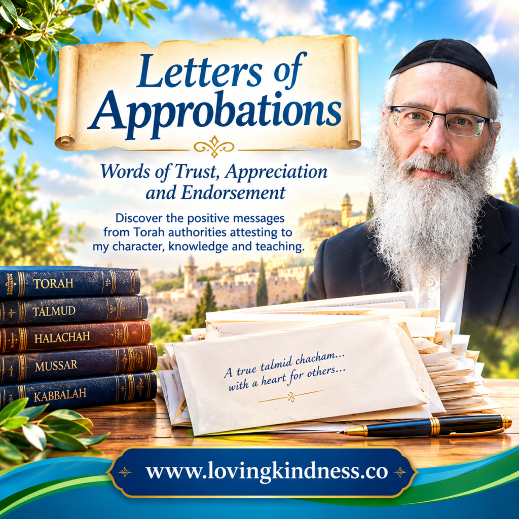 Letters of Approbation to Rav Eliyahu
