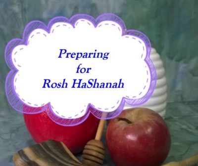 Preparing for Rosh HaShanah Worksheet